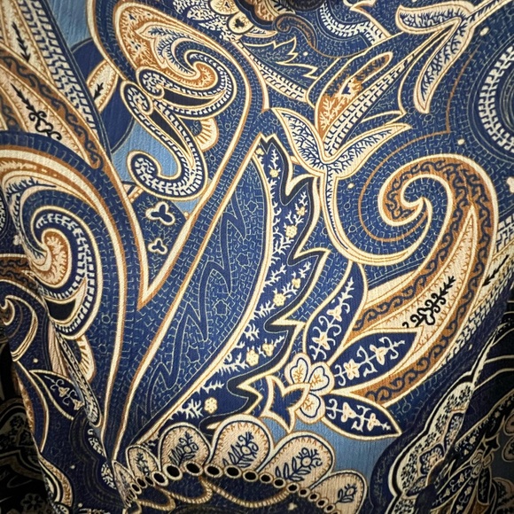 ALICE + OLIVIA Mosaic Paisley Cari Dress - Picture 11 of 11